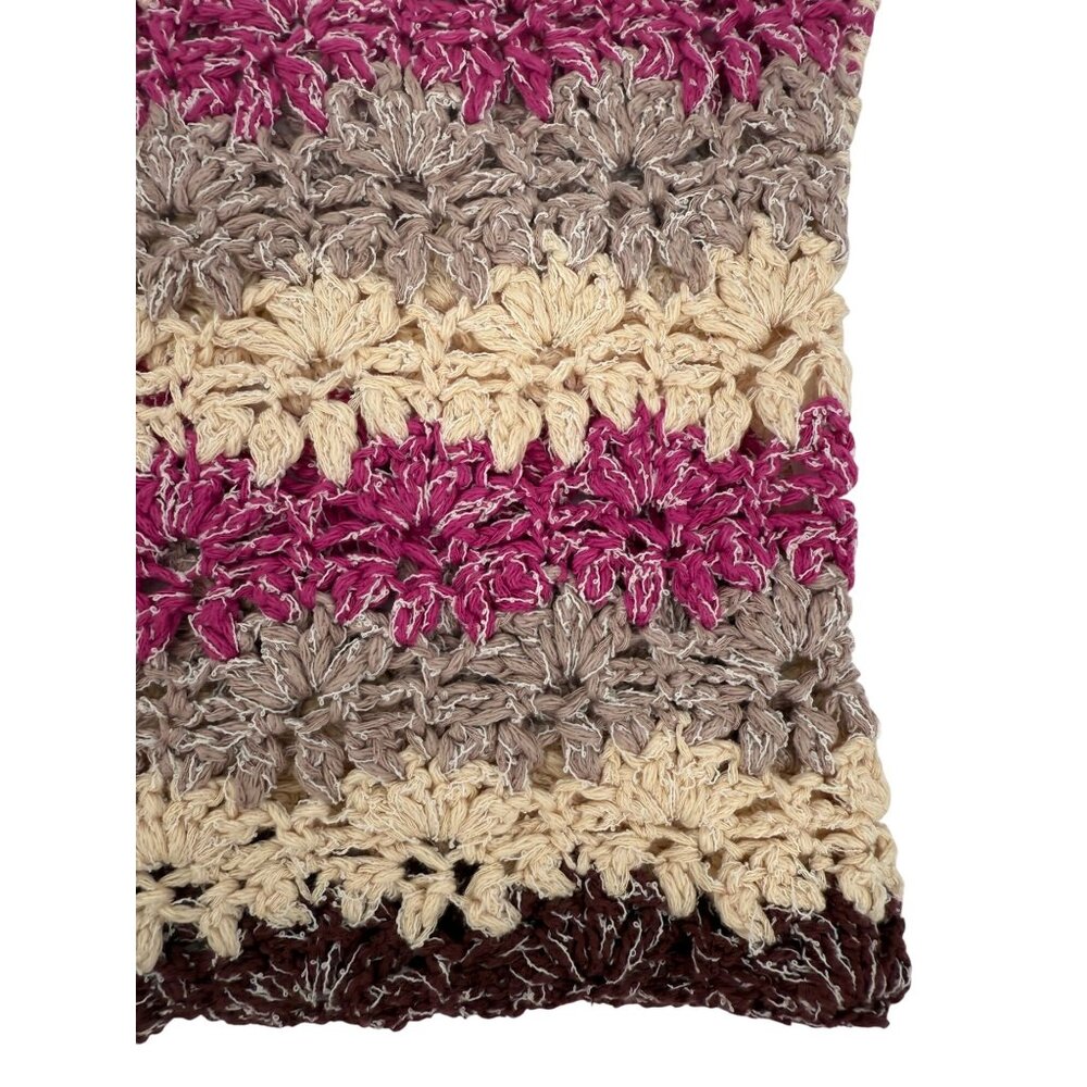 Anthropologie Crochet Neutral Tone Crop Top | Coastal Cowgirl Eclectic Grandpa - Picture 15 of 16